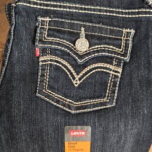 Girls Levi Boot Cut jeans 12 regular